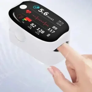 Winter Sale HERMSA High Precision Non-Invasive Multi-Purpose Medical Device (For Monitoring Blood Glucose, Blood Oxygen and Blood Pressure)